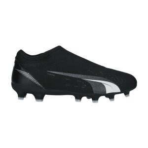 Kids Match Laceless FG Football Boots Black