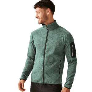 Mens Newhill Full Zip Fleece Green