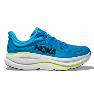 Mens Bondi 9 Blue Running Shoes