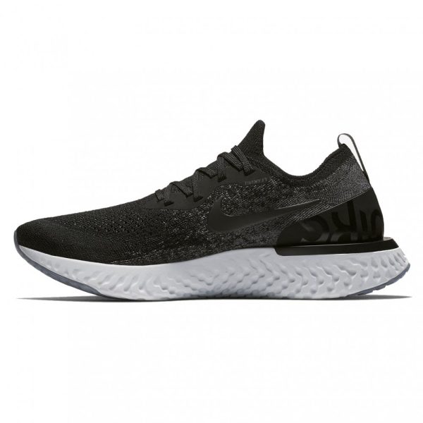 Men’s Epic React Flyknit Black Running Shoes