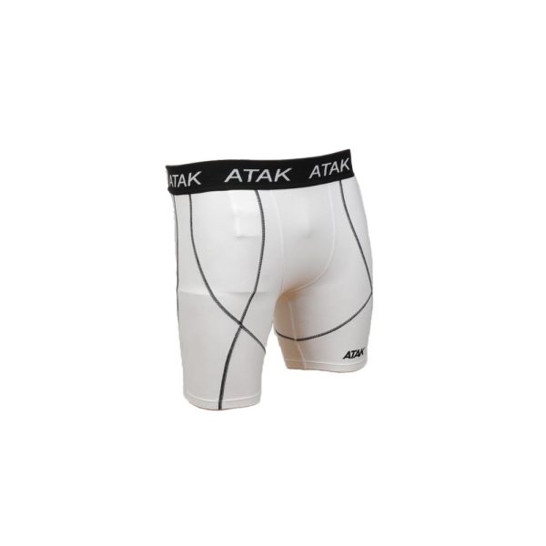 Men’s Compression Shorts White