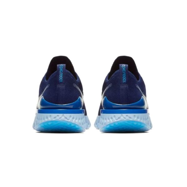 Men’s Epic React Flyknit 2 Blue Running Shoes