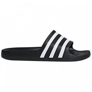Men's Adilette Aqua Slides Black