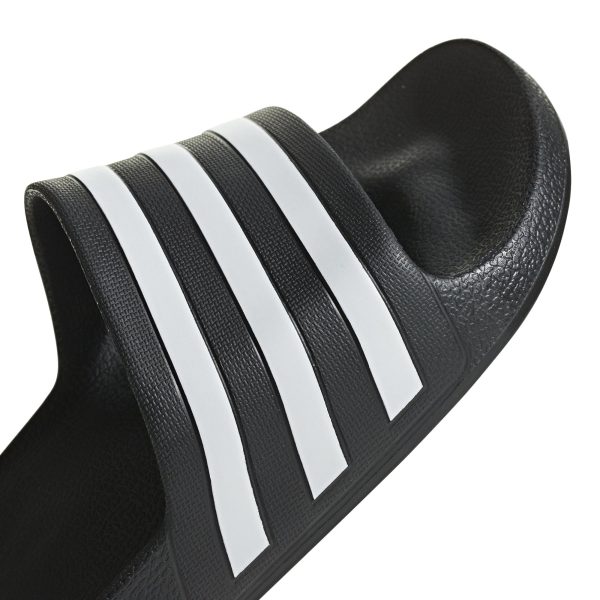 Men’s Adilette Aqua Slides Black