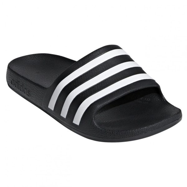 Kids Adilette Aqua Slides Black