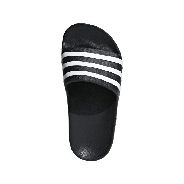 Kids Adilette Aqua Slides Black