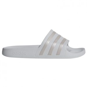 Women's Adilette Aqua Slides Grey