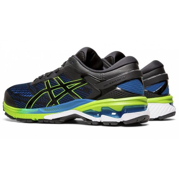 Men’s Gel-Kayano 26 Black/Green Running Shoes