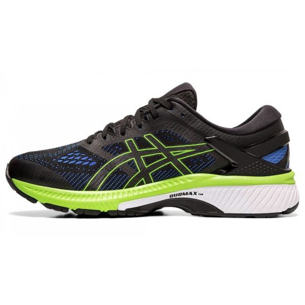 Men’s Gel-Kayano 26 Black/Green Running Shoes