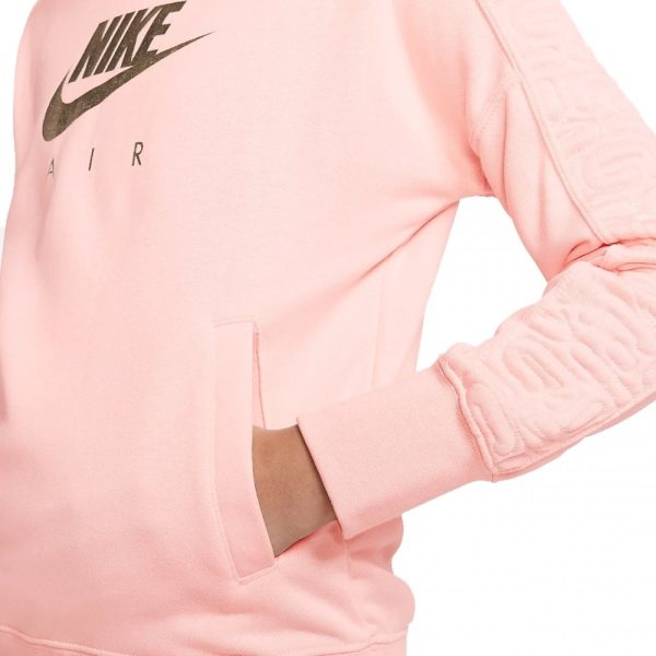 Girls Air Pullover Hoodie Pink