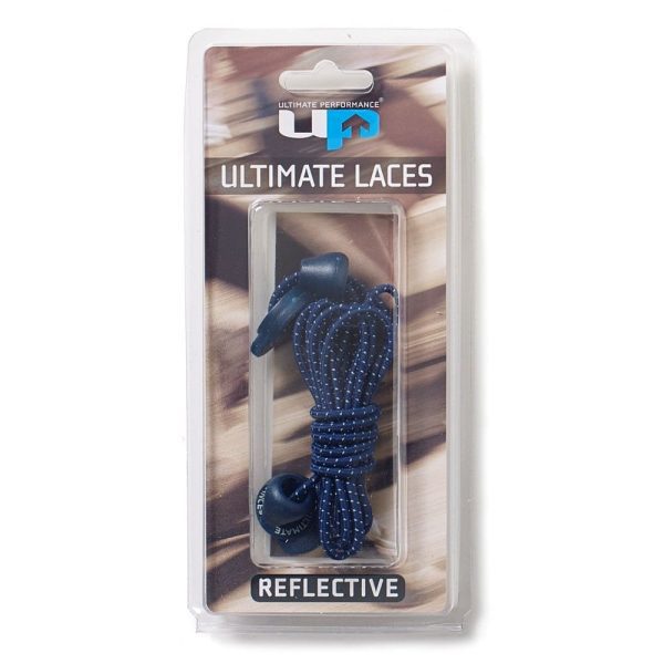 Reflective Lock Laces Navy