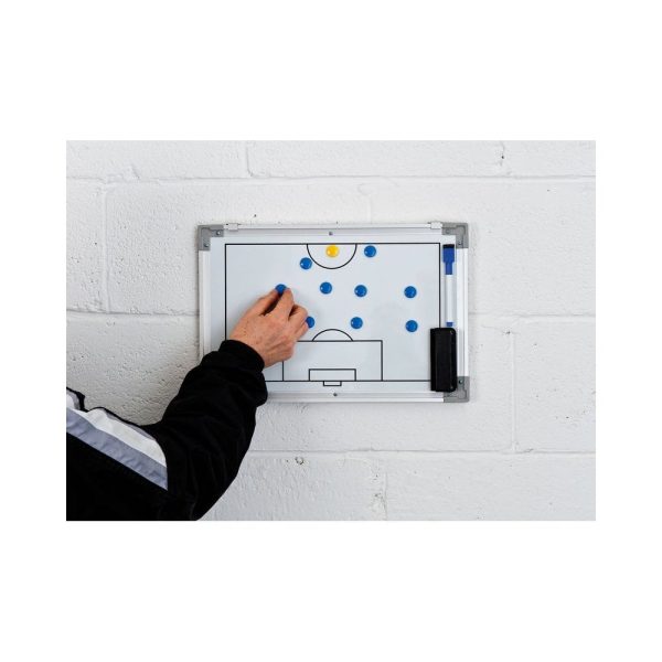 Double-Sided Soccer Tactics Board 30x45cm