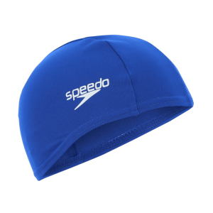 Kids Polyester Swimming Hat Blue