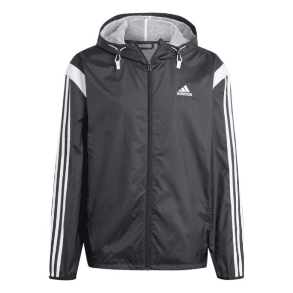 Mens Colourblock Windbreaker Black