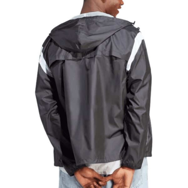 Mens Colourblock Windbreaker Black