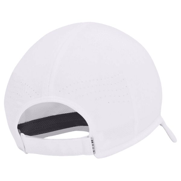 Womens UA Iso-Chill Launch Run Cap White