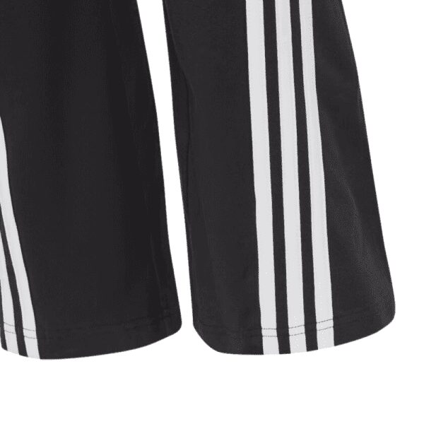 Girls Future Icons 3 Stripes Flared Leggings Black