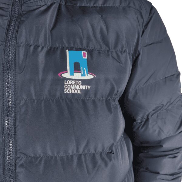 Loreto Milford School Padded Jacket Navy
