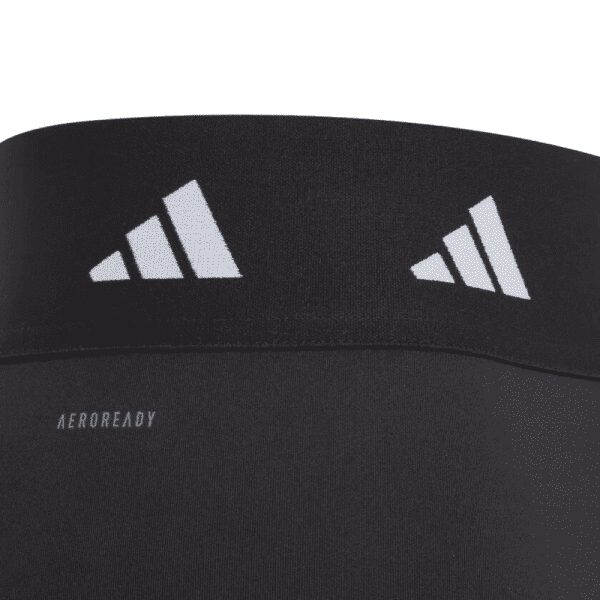 Girls Aeroready Techfit Short Leggings Black