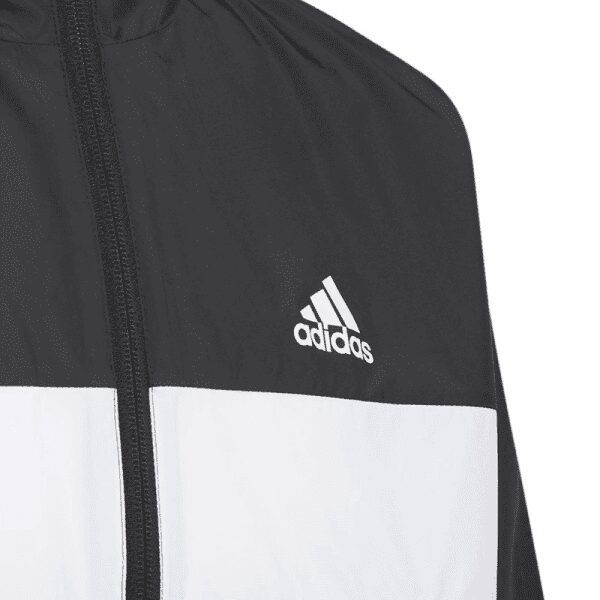 Kids Woven Waterproof Jacket Black