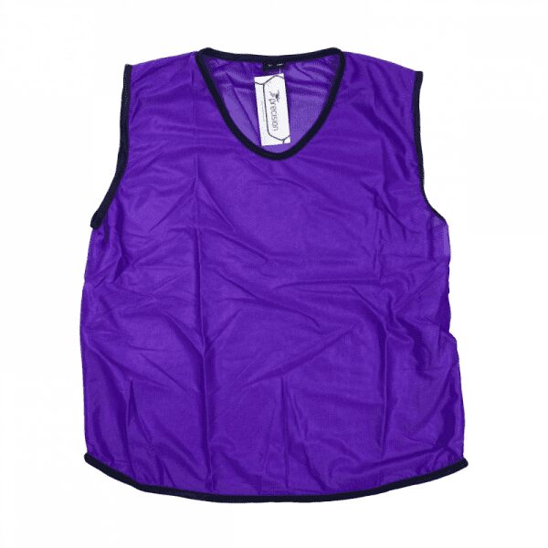 10 Pack Mesh Training Bibs Purple