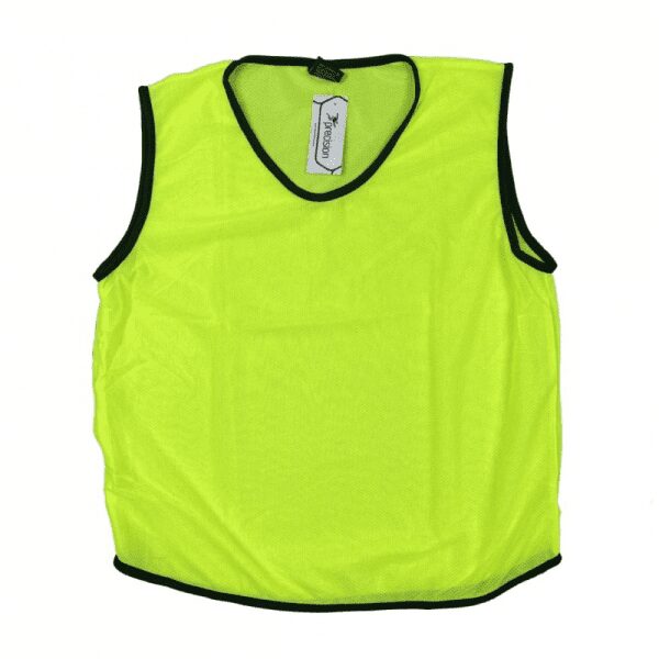10 Pack Mesh Training Bib Yellow