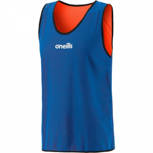 Reversible Bib Blue/Orange