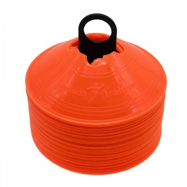 Saucer Cones Set of 50 Orange