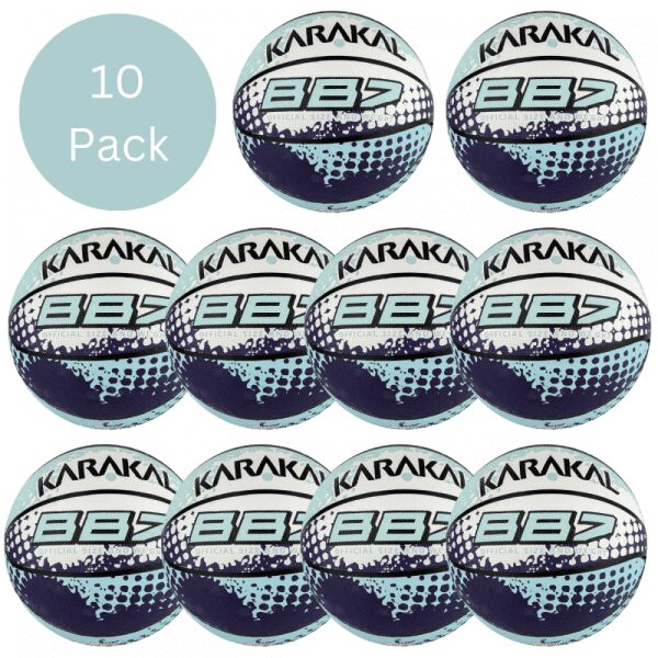 10 Pack BB7 Basketball Blue