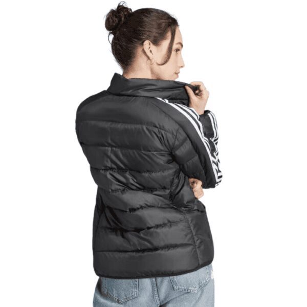 Womens 3 Stripe Light Down Jacket Black