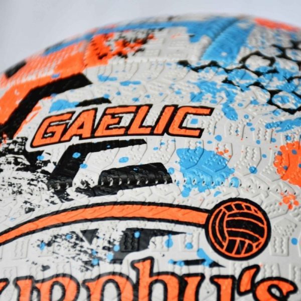 Gaelic Street Training Ball Blue/Orange
