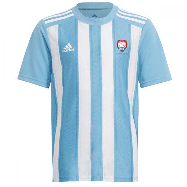 Core Soccer Academy Striped Jersey Blue