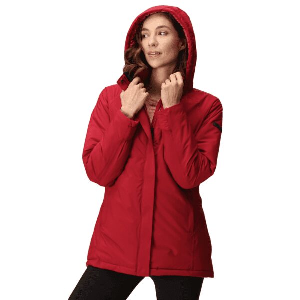 Womens Sanda III Waterproof Jacket Red