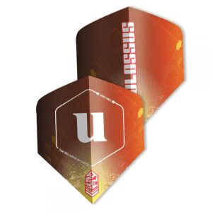 Ultrafly 100 Big Wing Colossus Dart Flights Yellow