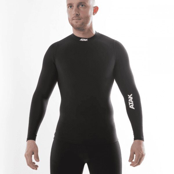 Mens Compression Top Black