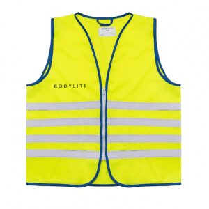 Kids Refelctive Vest Yellow