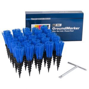 T-PRO Ground marker (Set of 25 grass marking tufts blue)