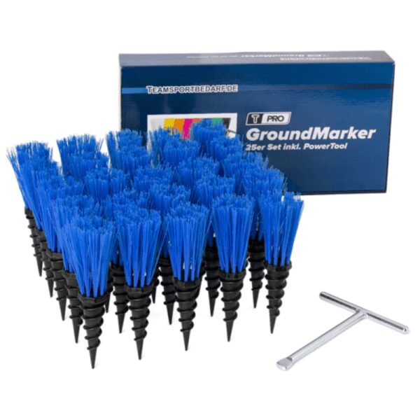 T-PRO Ground marker (Set of 25 grass marking tufts blue)