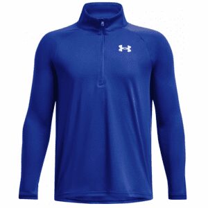 Boys UA Tech Half Zip Blue