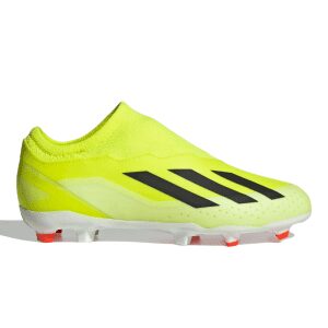 Kids X Crazyfast League FG Laceless Football Boots
