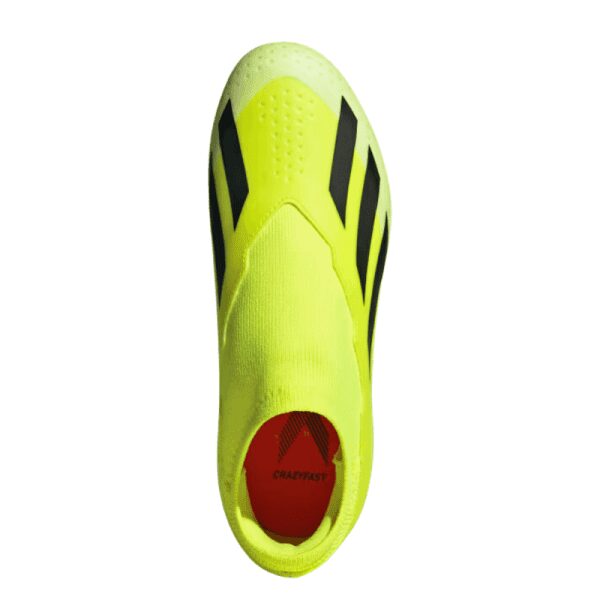 Kids X Crazyfast League FG Laceless Football Boots