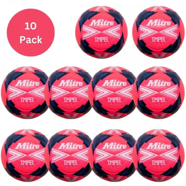 10 Pack Impel One Training Ball Pink