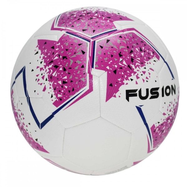 10 Pack Fusion FIFA Basic Training Ball White/Purple