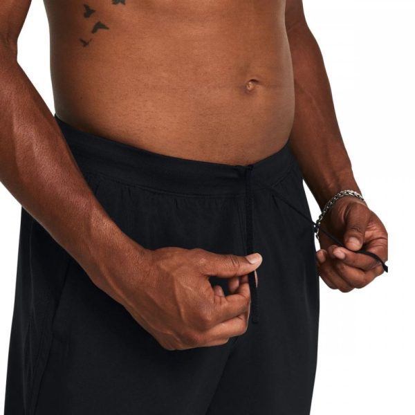Mens UA Launch 7″ Shorts Black