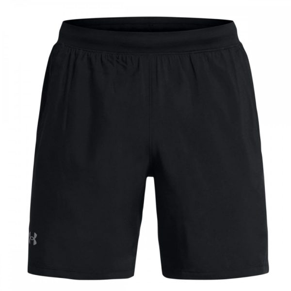Mens UA Launch 7″ Shorts Black