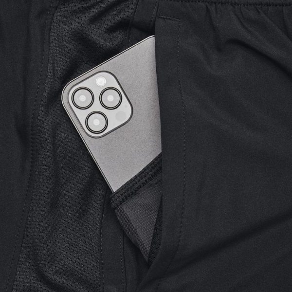 Mens Armour Launch 2-in-1 Shorts Black