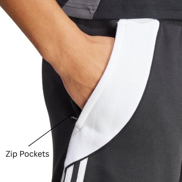 Mens Tiro 24 Sweat Shorts Black