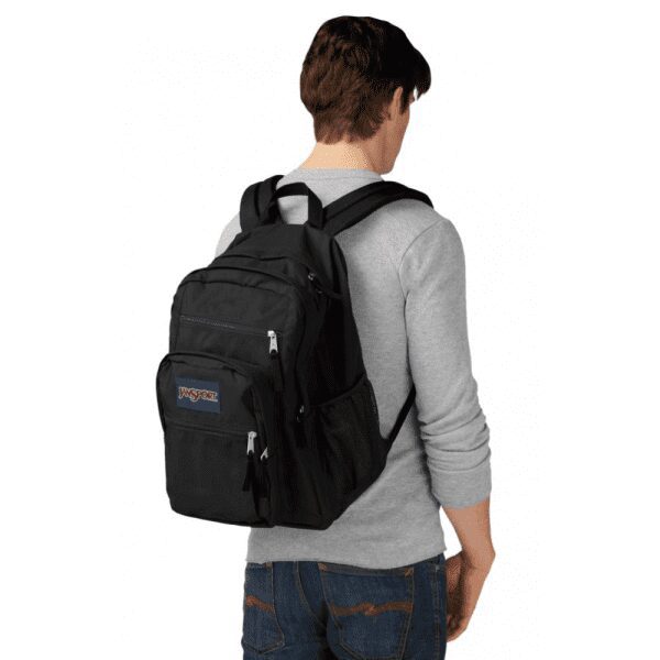Big Student Backpack Black