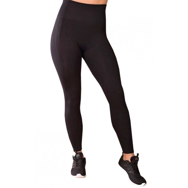 Womens Seamless Compression V2 Leggings Black