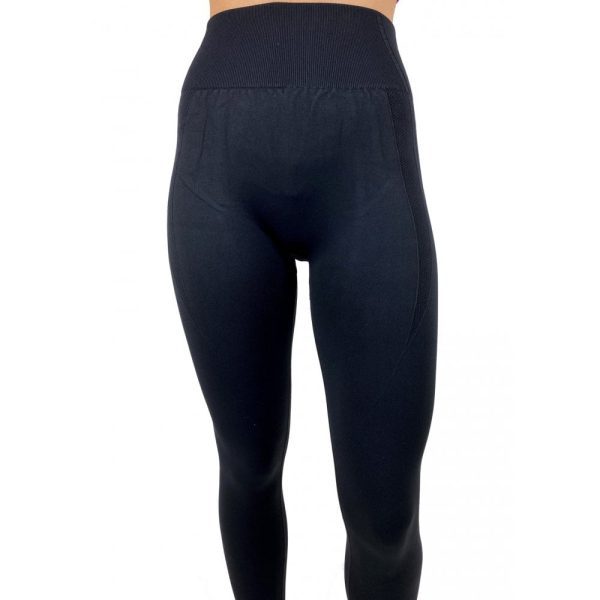 Womens Seamless Compression V2 Leggings Black